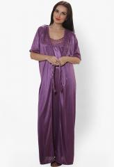Clovia Purple Robe women