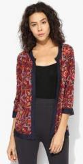 Code By Lifestyle Multicoloured Printed Shrug women