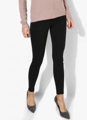 Deal Jeans Black Solid High Rise Slim Fit Jeans women