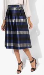 Dorothy Perkins Navy Stripe Full Skirt women