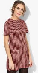Dorothy Perkins Red Printed Tunic women