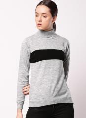 Ether Grey Pullover Sweater women