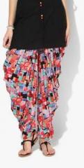 F Loop Multicoloured Printed Rayon Salwar women