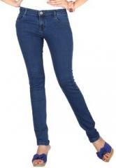 Fashion Stylus Solid Blue Jeans women