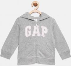 Gap Grey Melange Sweatshirt girls