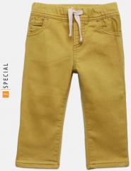 Gap Mustard Mid Rise Regular Fit Jeans boys