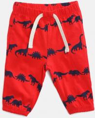 Gap Red & Navy Blue Straight Fit Track Pants boys