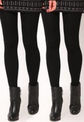 Golden Girl Pack Of 2 Fascinating Skinny Black Leggings women