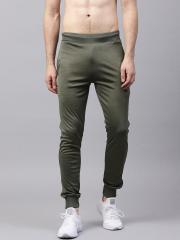 Hrx By Hrithik Roshan Olive Green Solid Joggers men
