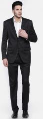 J Hampstead Navy Striped Single Breasted Contemporary Slim Fit Formal Suit