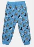 Juniors By Lifestyle Blue Printed Joggers boys