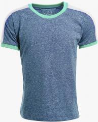 Lazy Shark Blue Printed Regular Fit T shirt boys