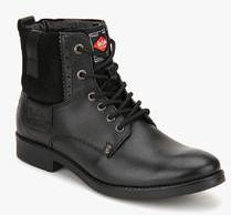 Lee Cooper Black Boots men