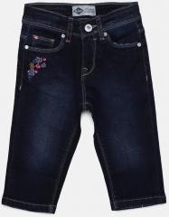 Lee Cooper Navy Blue Slim Fit Mid Rise Clean Look Jeans girls