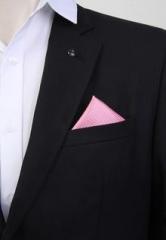 Lino Perros Pink Pocket Square men