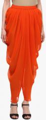 Mabish By Sonal Jain Orange Solid Salwar women
