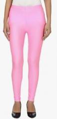N-gal Pink Solid Legging women