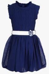 Naughty Ninos Navy Blue Party Dress girls