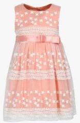 Nauti Nati Peach Casual Dress girls