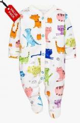 Next Pack Of 3 Multicoloured Bright Cats Night Suits girls