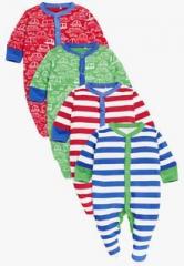 Next Pack Of 4 Car Sleepsuits boys
