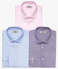Next Pink, Purple Amp; Blue Shirts Three Pack men