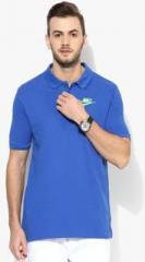 Nike As Nsw Pqatchup Blue Polo T Shirt men