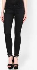 Only Black Solid Chinos women