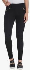 Only Black Solid Jeggings women