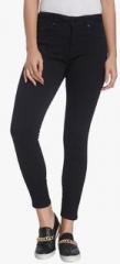 Only Black Solid Skinny Fit Jeans women