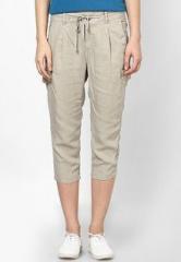 Only Grey Cargo 3/4Th Pant women