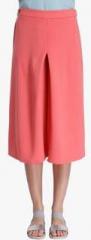 Only Pink Solid Palazzo women