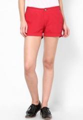 Only Red Shorts women