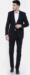 Oxemberg Navy Modern Slim Fit Solid Formal Suit men