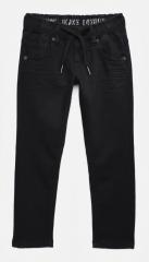 Pepe Jeans Black Slim Fit Low Rise Clean Look Stretchable Jeans boys
