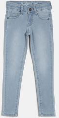 Pepe Jeans Blue Mid Rise Clean Look Jeans girls
