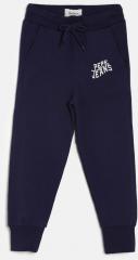 Pepe Jeans Navy Blue Solid Joggers boys