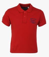 Pepe Jeans Red Polo Shirt boys