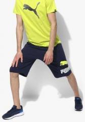 Puma Archive Logo Sweat Navy Blue Shorts men