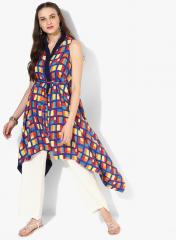 Rangmanch By Pantaloons Multicoloured Printed Shrug women