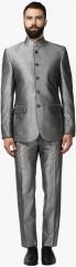 Raymond Grey Solid Suits men
