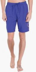 Speedo Bv Graphic 18 inch Blue Swim Shorts men