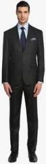Suitltd Charcoal Grey Textured Tailored Fit Suit men