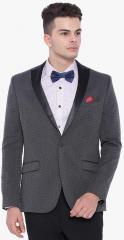 Suitltd Grey Self Design Suit men