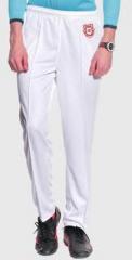 T10 Sports Solid White Track Pant men