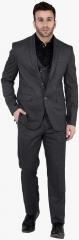 Tag 7 Grey Single Breasted Casual Suit men