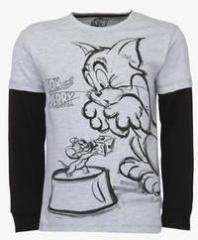 Tom & Jerry Grey T Shirt boys