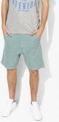 Tom Tailor Green Solid Shorts men