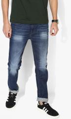 U S Polo Assn Denim Co Blue Slim Fit Mid Rise Clean Look Jeans men