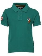 U S Polo Assn Green T Shirts boys